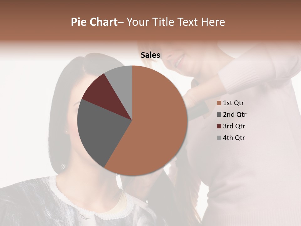 Person Client Haircutting PowerPoint Template