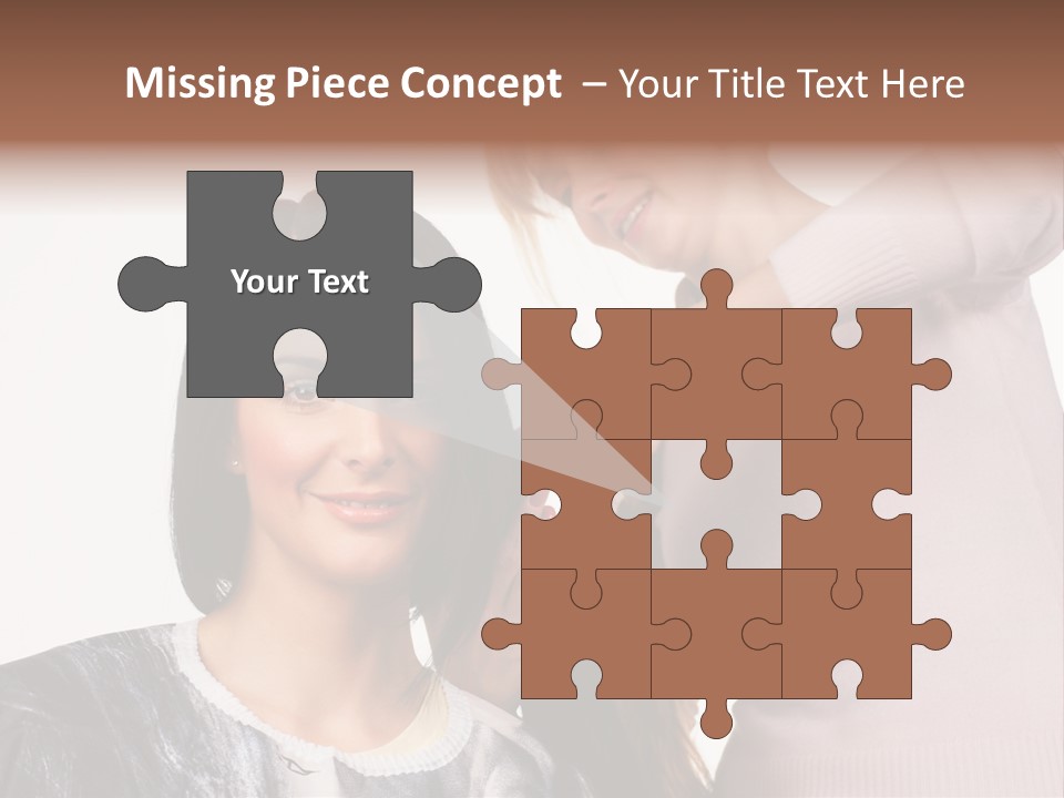 Person Client Haircutting PowerPoint Template