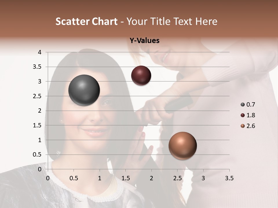 Person Client Haircutting PowerPoint Template