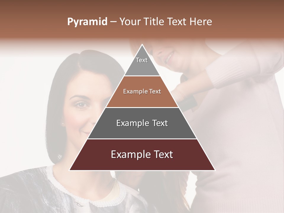 Person Client Haircutting PowerPoint Template