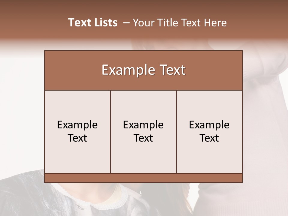 Person Client Haircutting PowerPoint Template