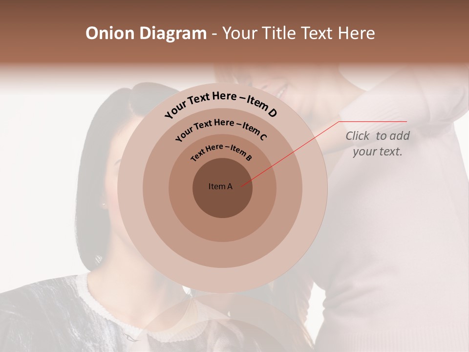 Person Client Haircutting PowerPoint Template