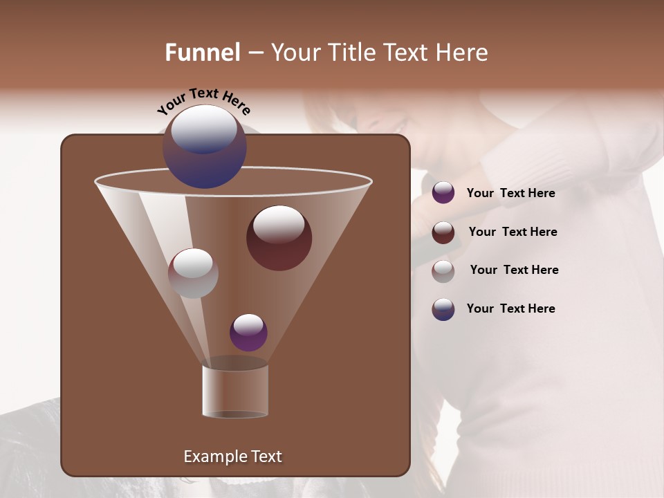 Person Client Haircutting PowerPoint Template