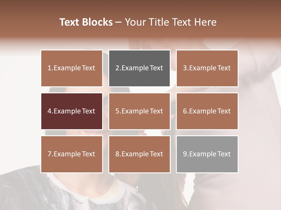 Person Client Haircutting PowerPoint Template
