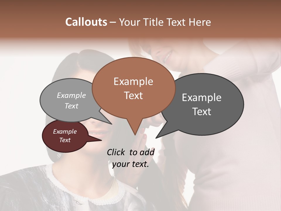 Person Client Haircutting PowerPoint Template