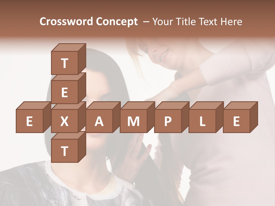 Person Client Haircutting PowerPoint Template