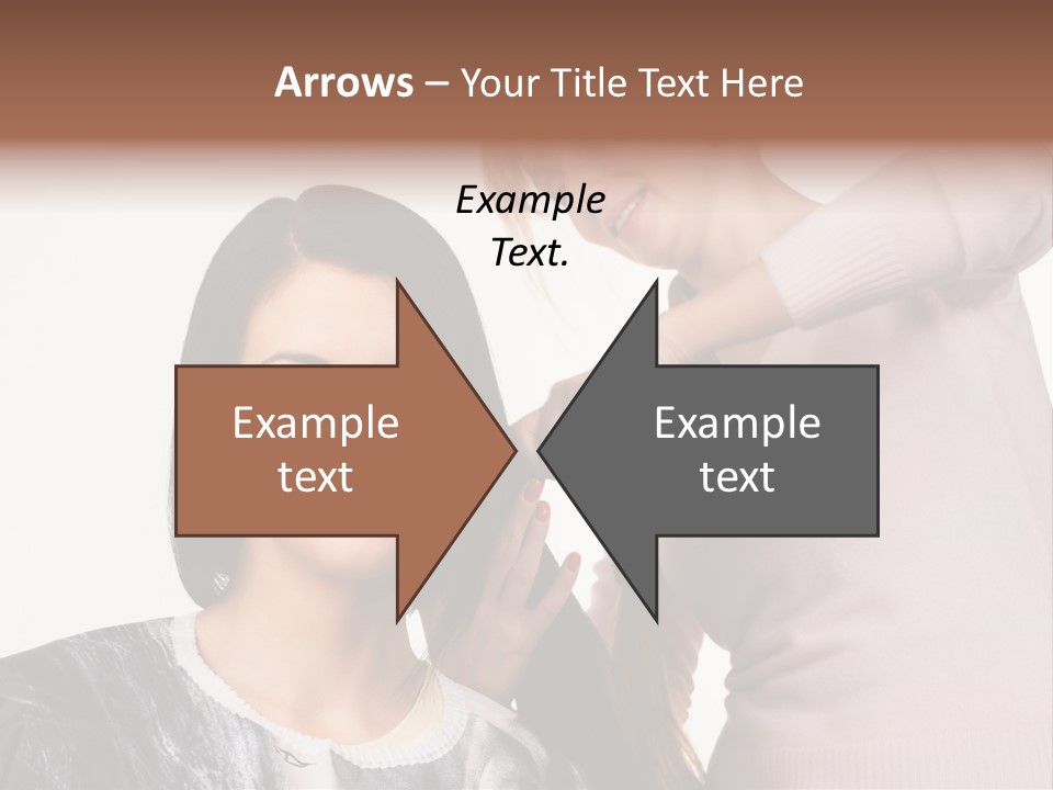 Person Client Haircutting PowerPoint Template