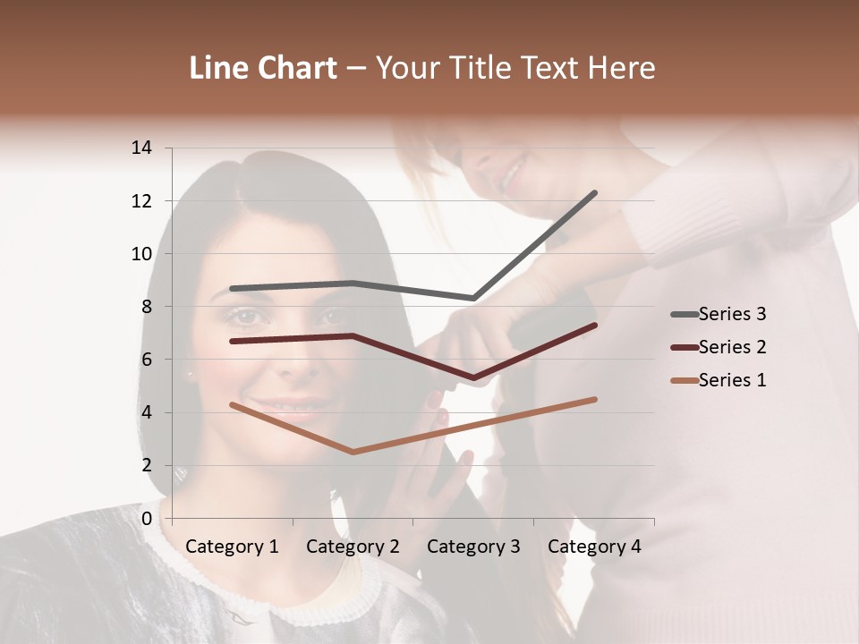 Person Client Haircutting PowerPoint Template