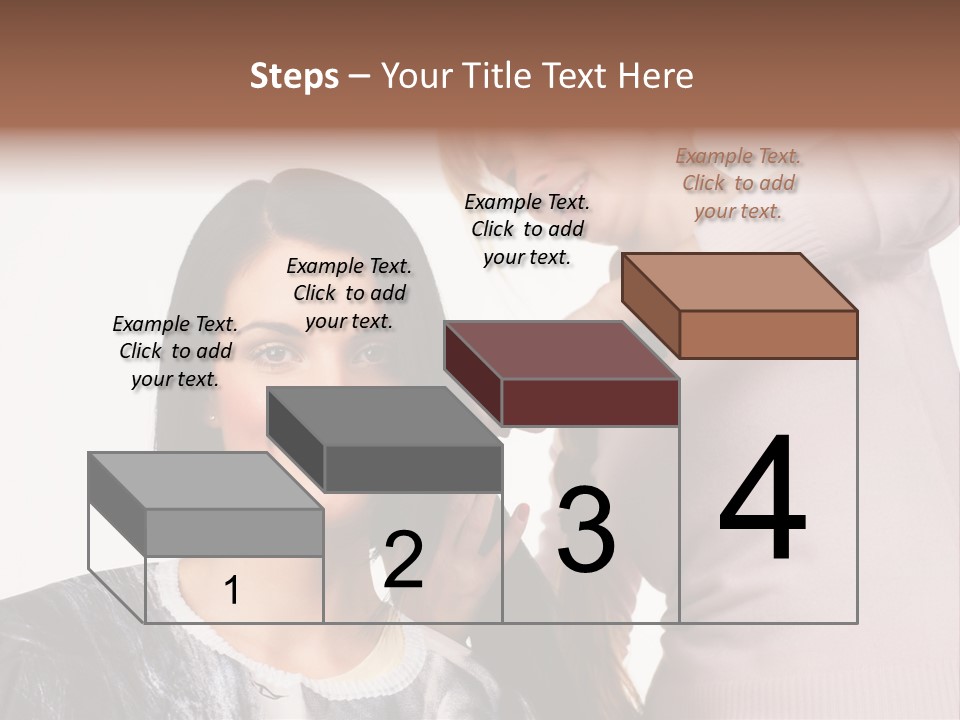 Person Client Haircutting PowerPoint Template