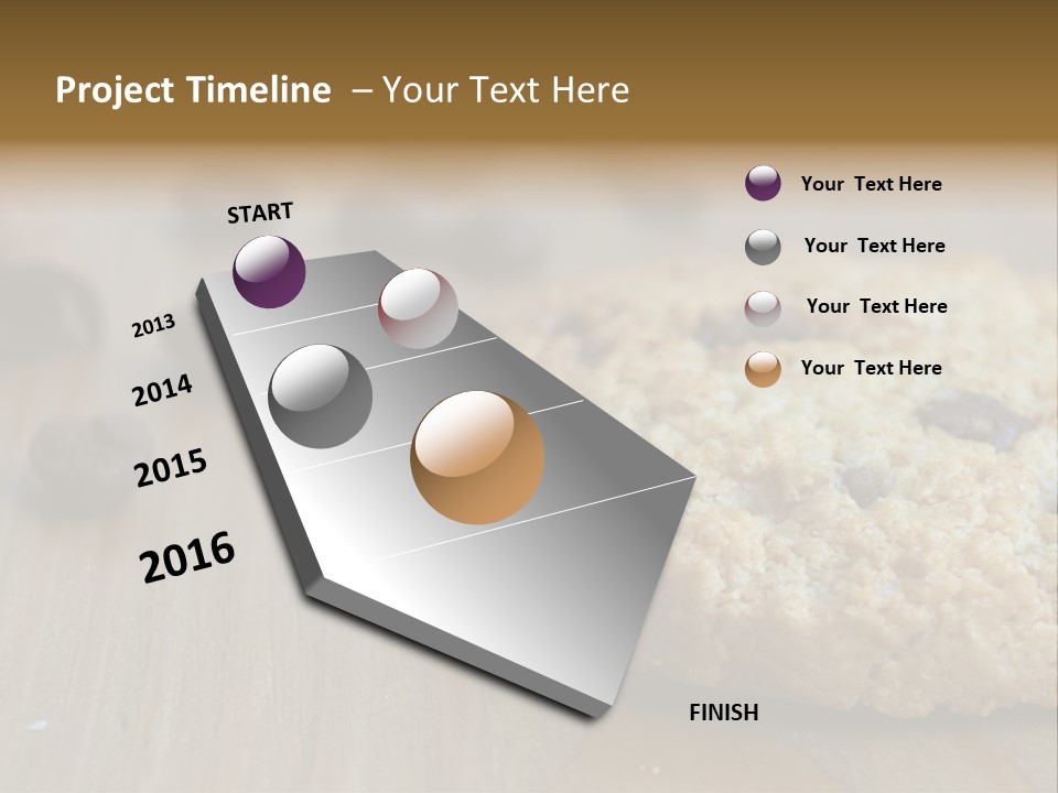 Coffee Beans Horizontal Food PowerPoint Template