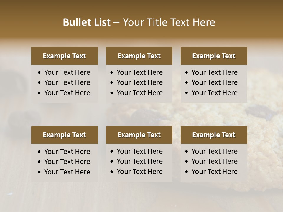 Coffee Beans Horizontal Food PowerPoint Template