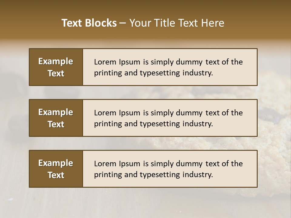 Coffee Beans Horizontal Food PowerPoint Template