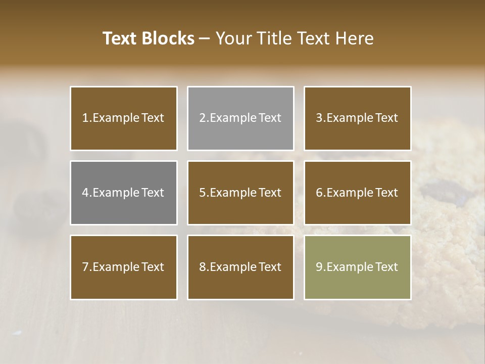 Coffee Beans Horizontal Food PowerPoint Template