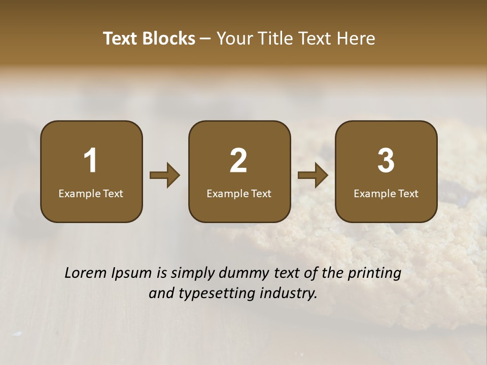 Coffee Beans Horizontal Food PowerPoint Template