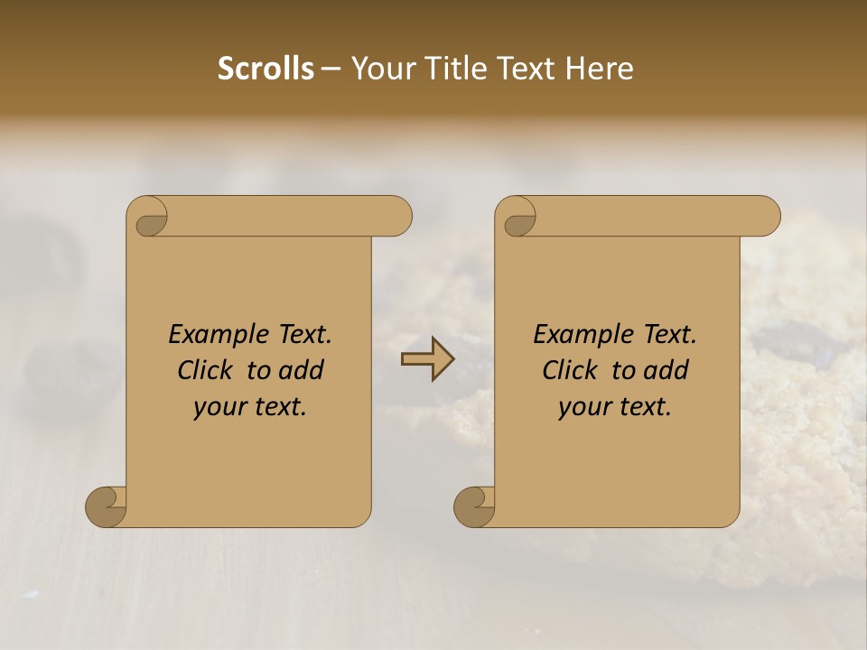 Coffee Beans Horizontal Food PowerPoint Template