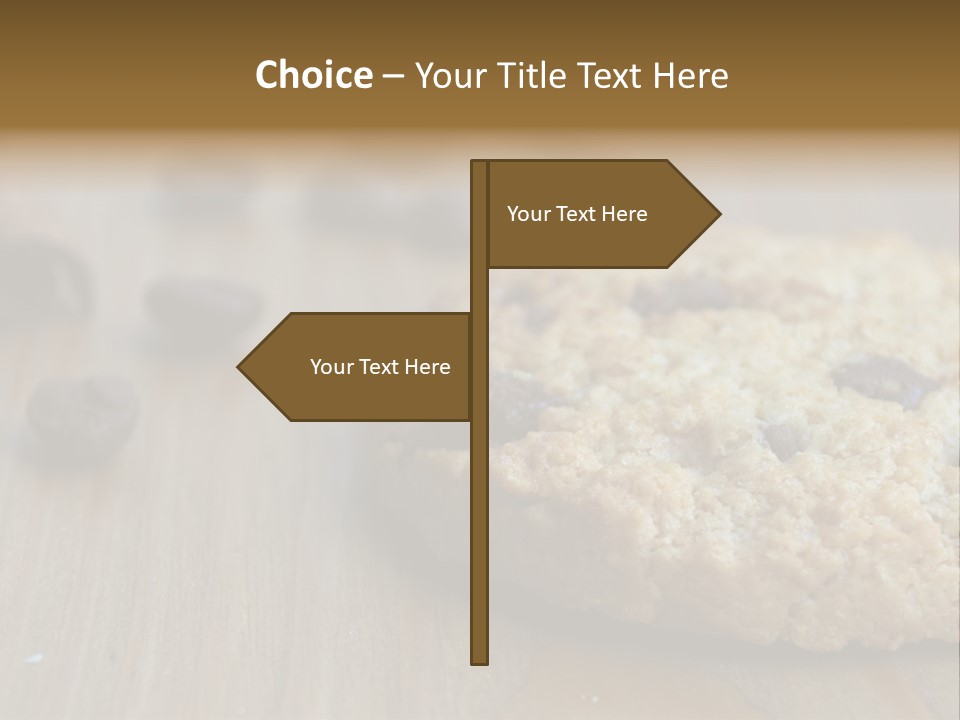 Coffee Beans Horizontal Food PowerPoint Template