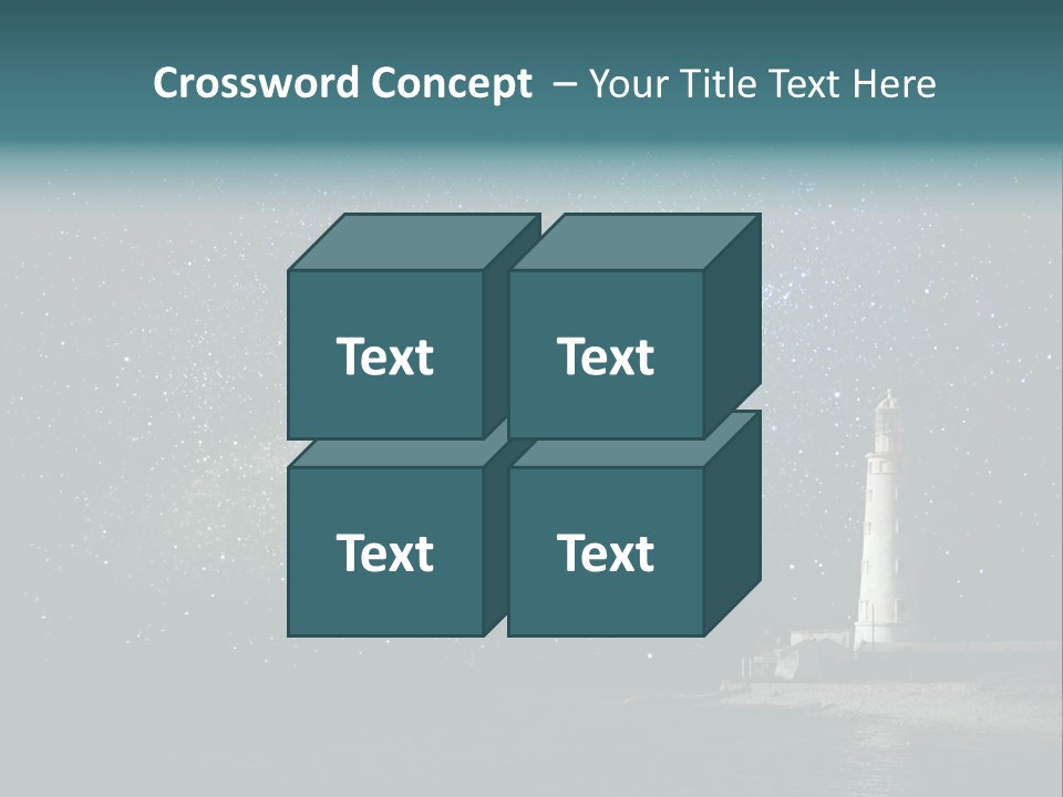 Travel Sky Watchtower PowerPoint Template