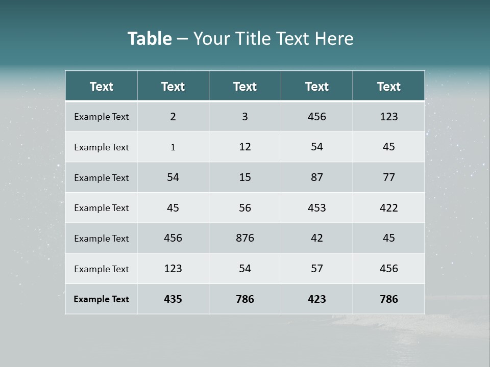 Travel Sky Watchtower PowerPoint Template