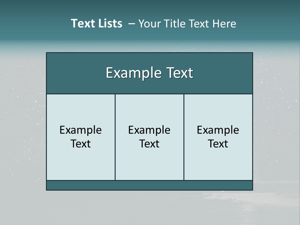 Travel Sky Watchtower PowerPoint Template