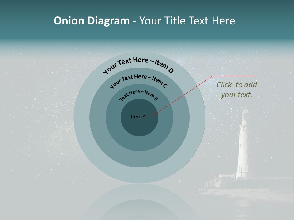 Travel Sky Watchtower PowerPoint Template