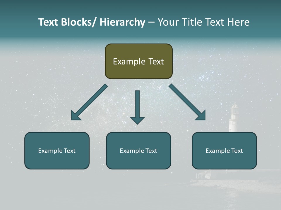 Travel Sky Watchtower PowerPoint Template