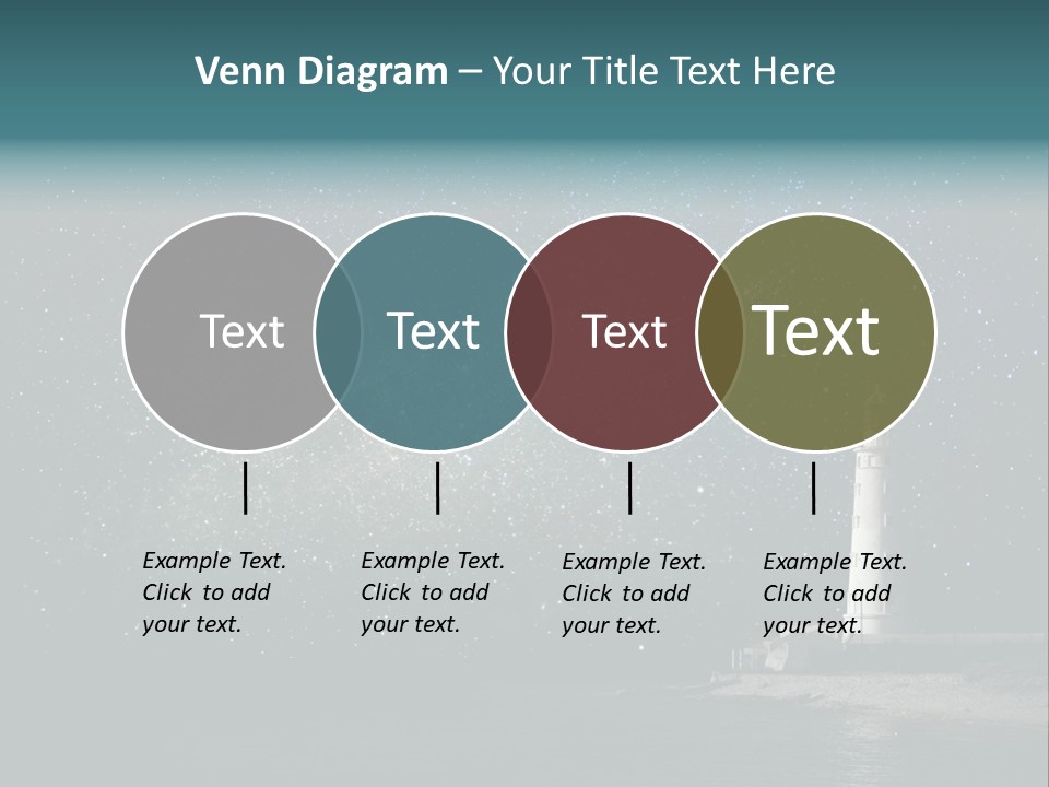 Travel Sky Watchtower PowerPoint Template