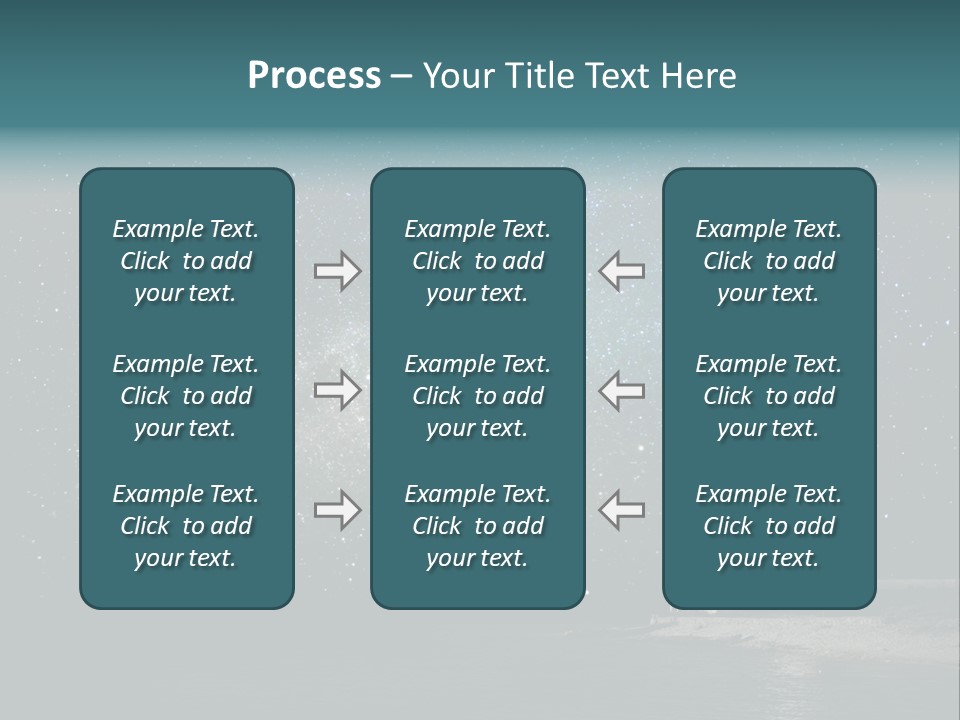Travel Sky Watchtower PowerPoint Template