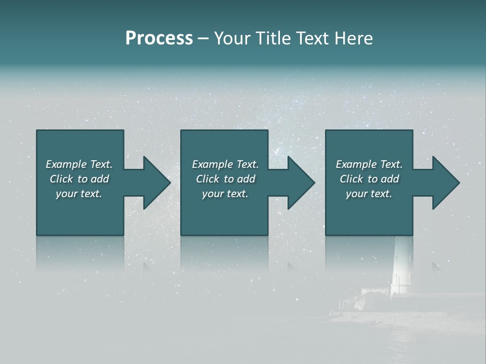 Travel Sky Watchtower PowerPoint Template