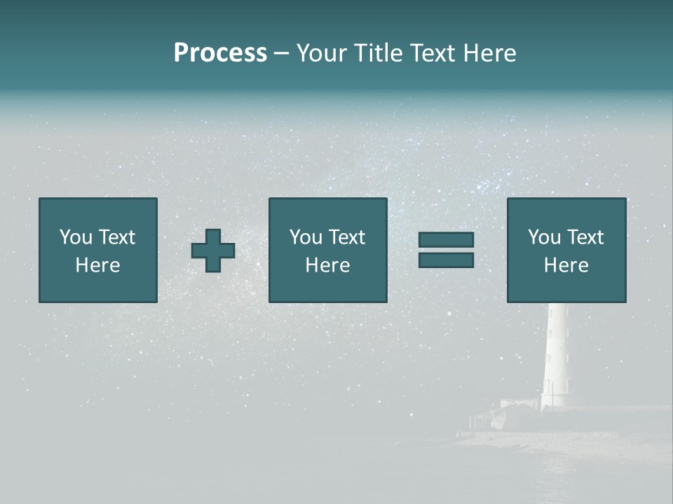Travel Sky Watchtower PowerPoint Template