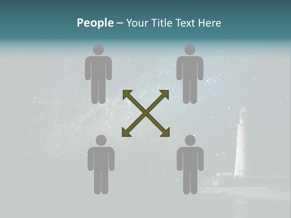 Travel Sky Watchtower PowerPoint Template