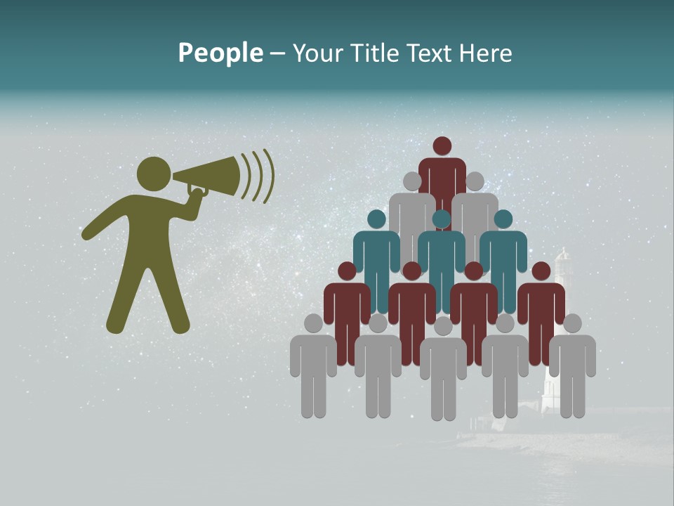 Travel Sky Watchtower PowerPoint Template