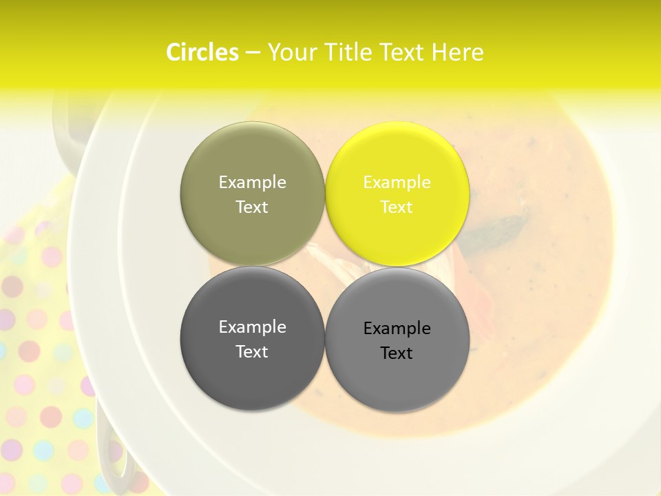 Asparagus Soup Lunch PowerPoint Template