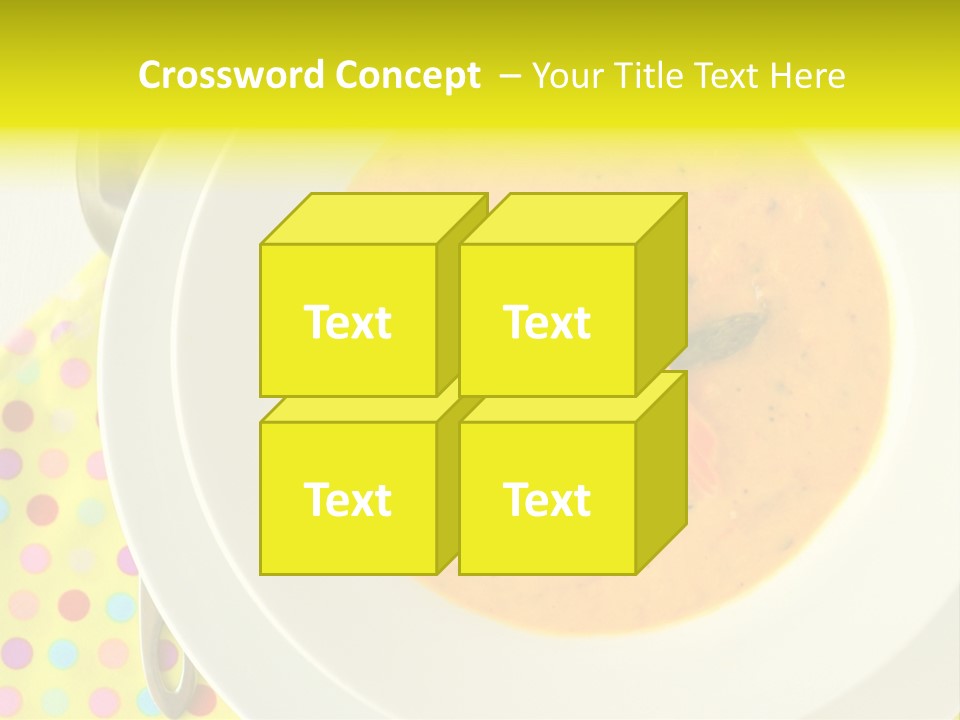 Asparagus Soup Lunch PowerPoint Template