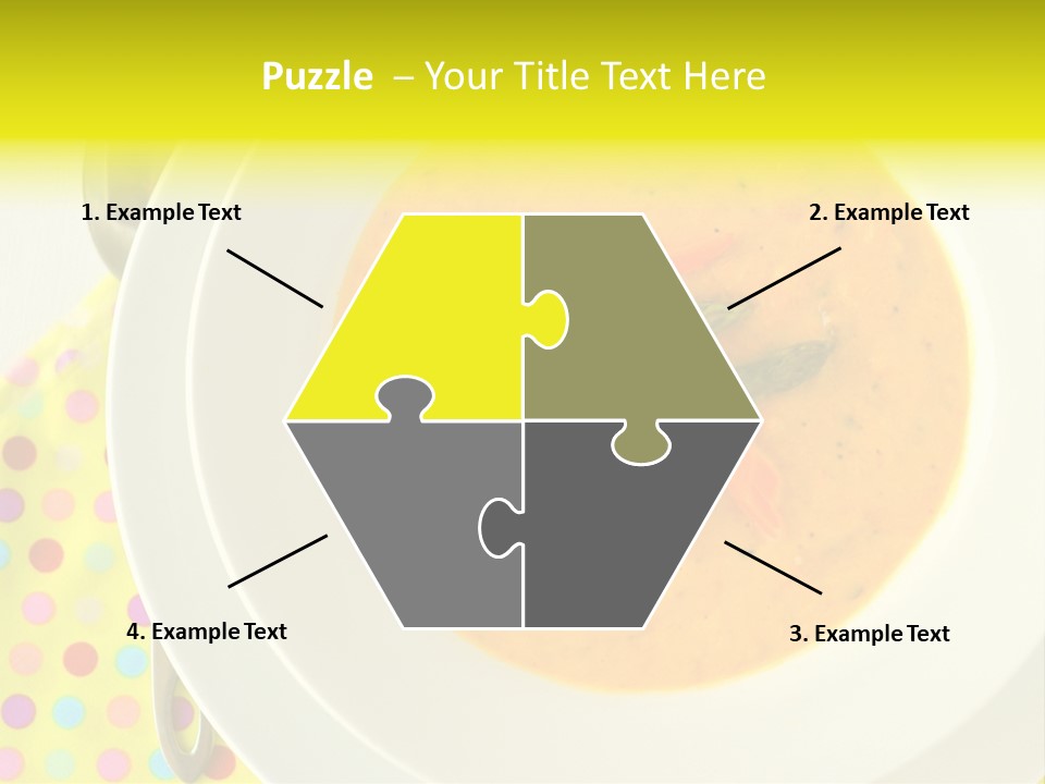 Asparagus Soup Lunch PowerPoint Template