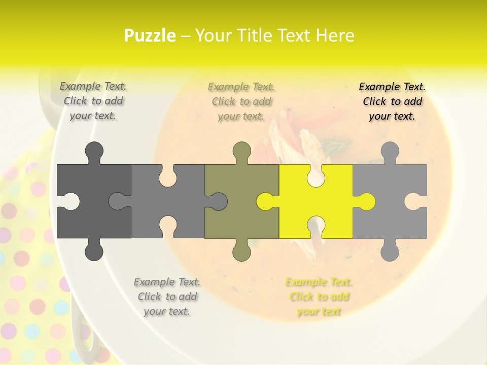 Asparagus Soup Lunch PowerPoint Template