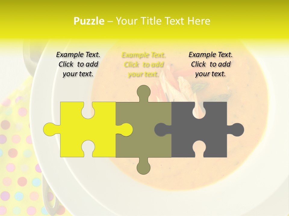 Asparagus Soup Lunch PowerPoint Template