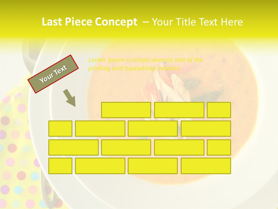 Asparagus Soup Lunch PowerPoint Template