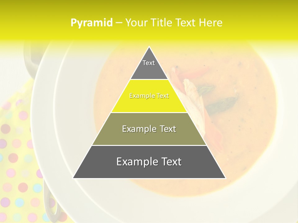 Asparagus Soup Lunch PowerPoint Template