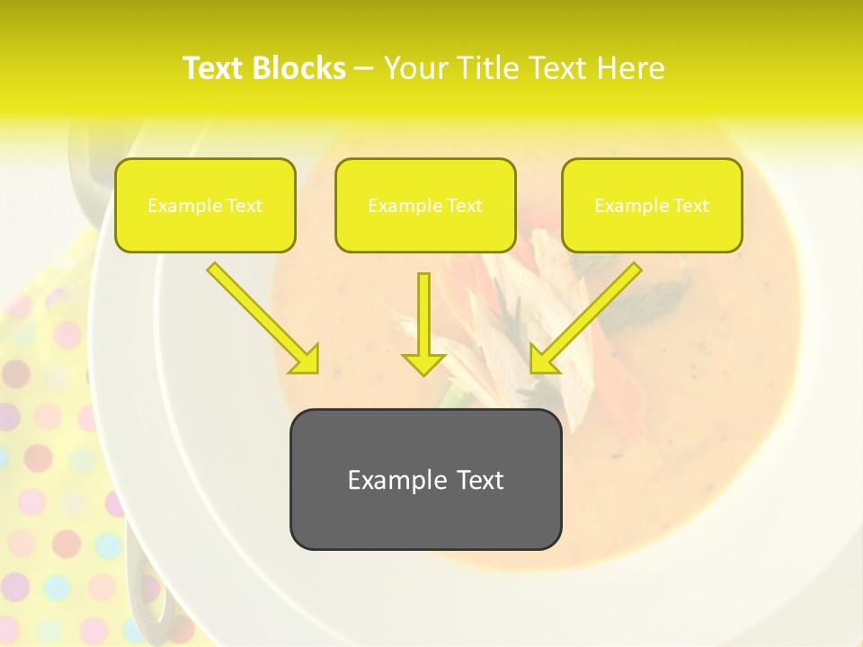 Asparagus Soup Lunch PowerPoint Template