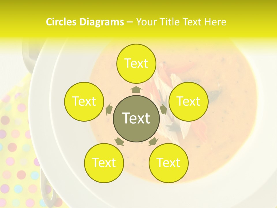 Asparagus Soup Lunch PowerPoint Template