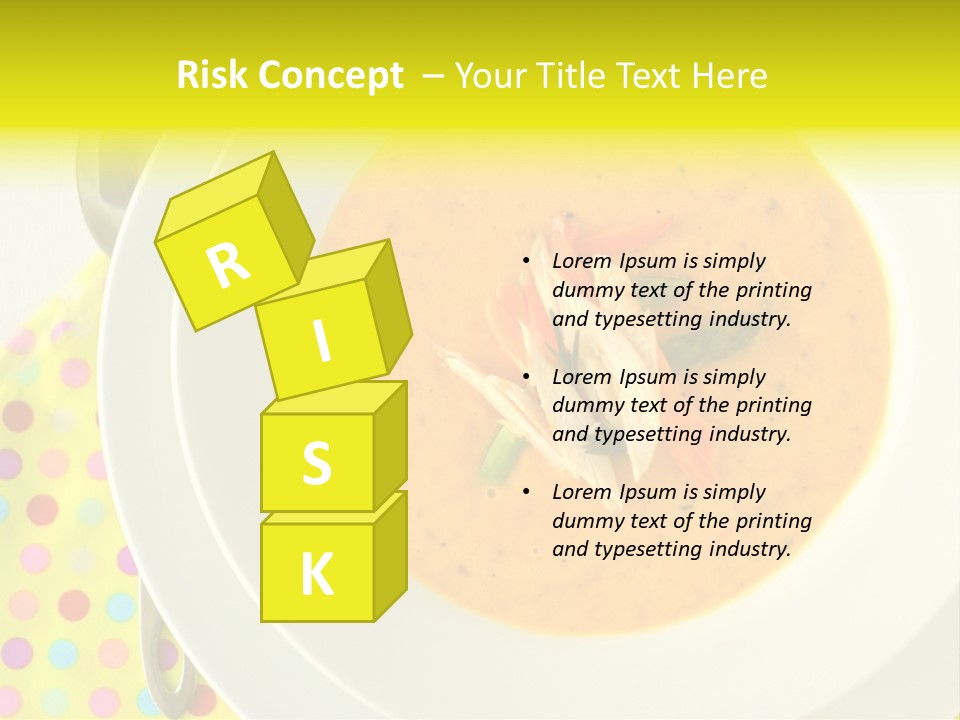 Asparagus Soup Lunch PowerPoint Template