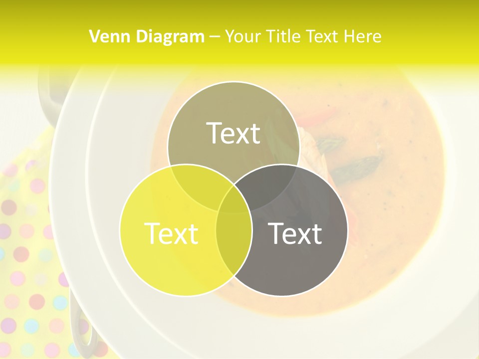 Asparagus Soup Lunch PowerPoint Template