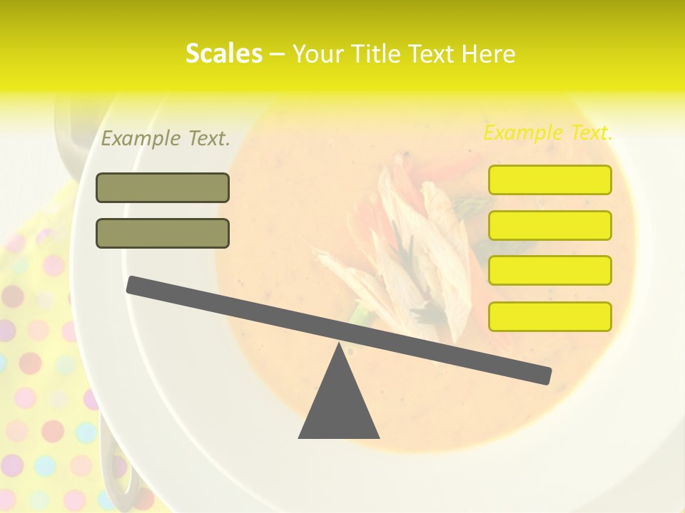 Asparagus Soup Lunch PowerPoint Template