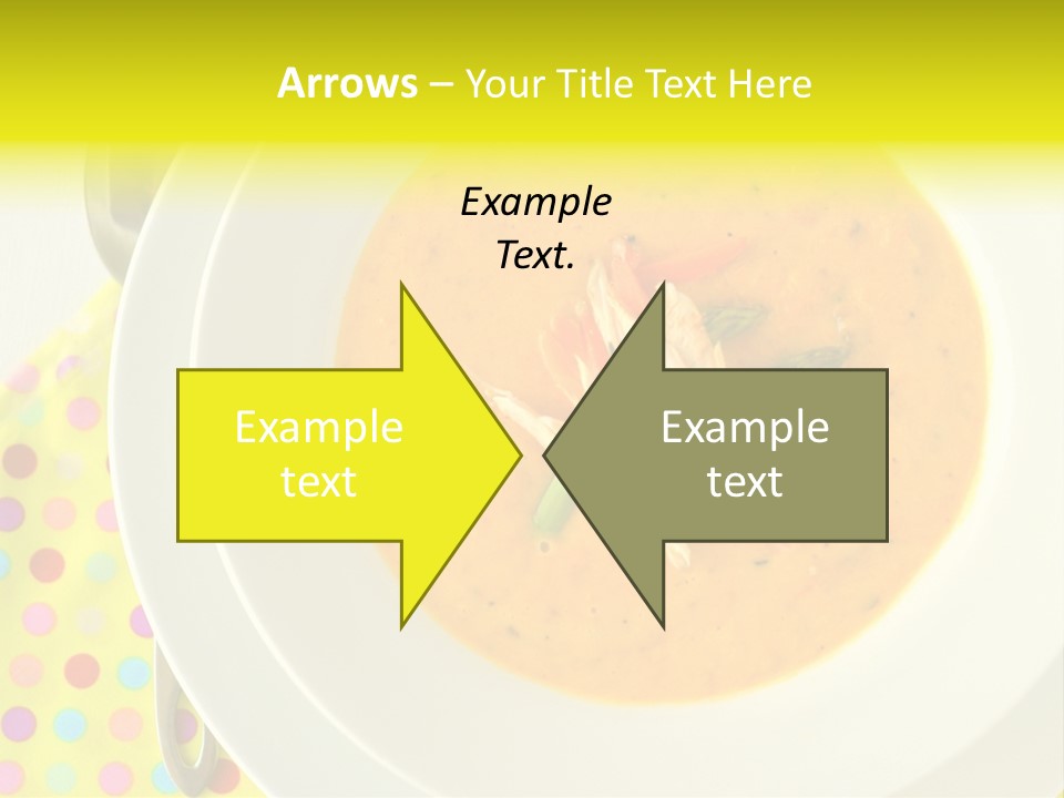 Asparagus Soup Lunch PowerPoint Template