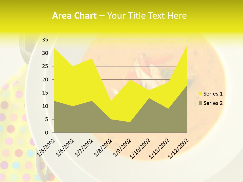 Asparagus Soup Lunch PowerPoint Template