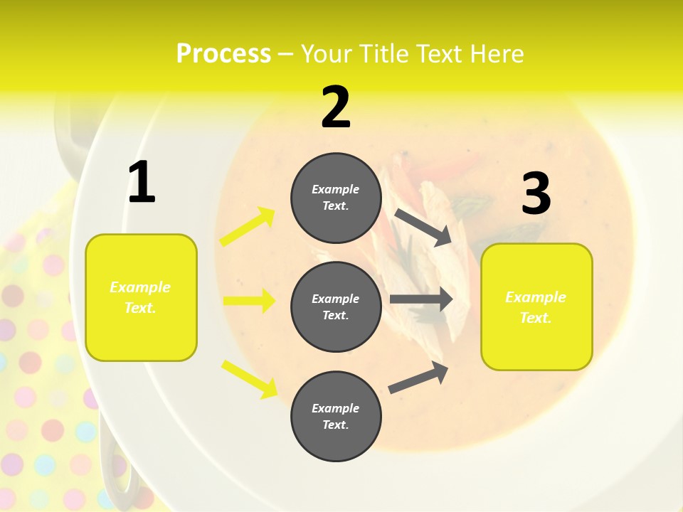 Asparagus Soup Lunch PowerPoint Template