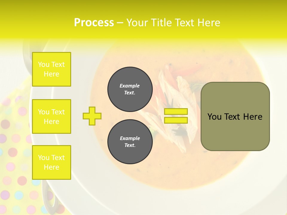 Asparagus Soup Lunch PowerPoint Template