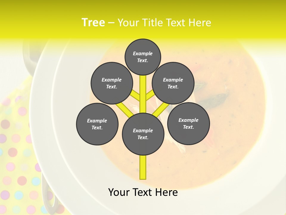 Asparagus Soup Lunch PowerPoint Template