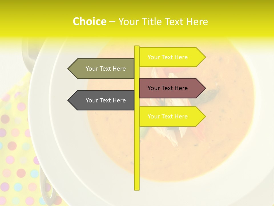 Asparagus Soup Lunch PowerPoint Template