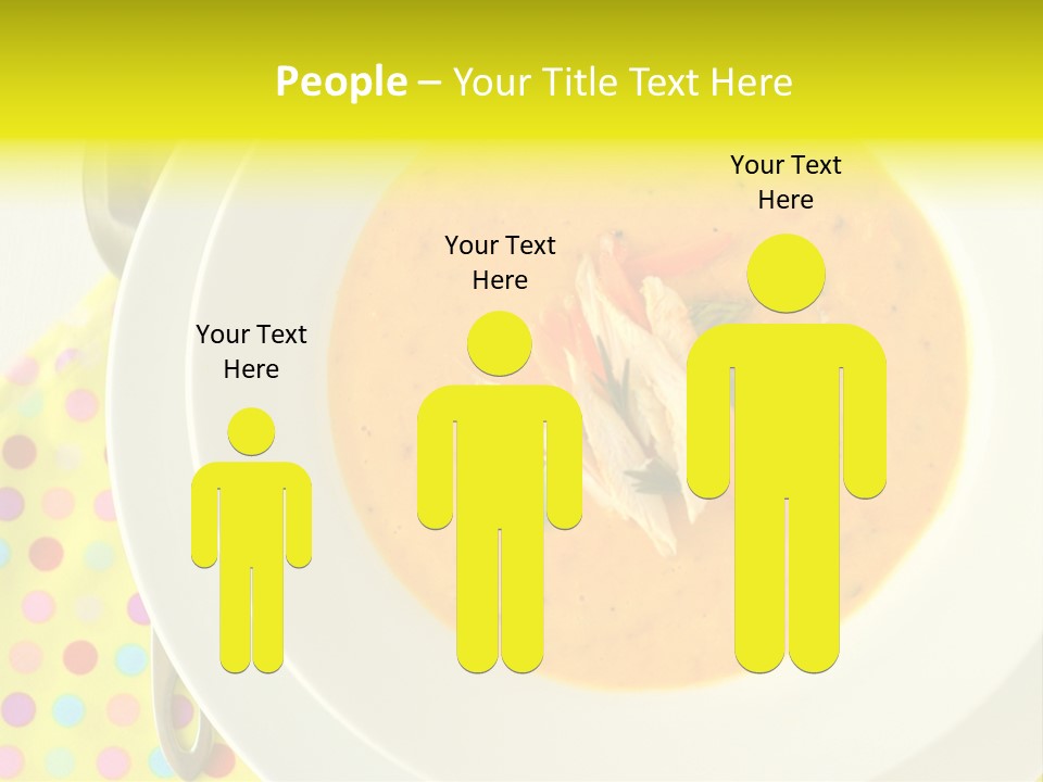 Asparagus Soup Lunch PowerPoint Template